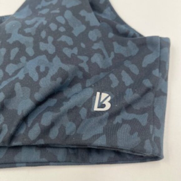 Buff Bunny Sports Bra Women’s Sz Small Gray Camo Print Wide Straps - Picture 5 of 8
